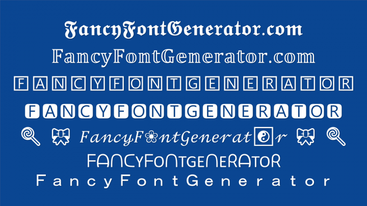 ifontkeren - Font Keren Generator